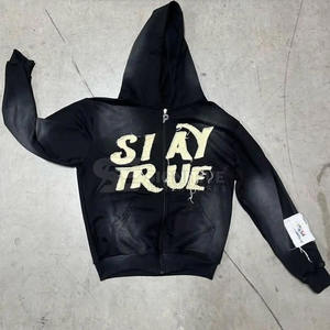 Survêtement pour homme avec un design déchiré élégant pour un usage décontracté et un ajustement confortable Survêtement pour homme déchiré - Product Image 3