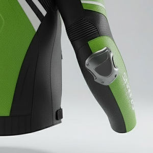 เสื้อแจ็คเก็ตมอเตอร์ไซค์หนังวัวแท้คุณภาพพรีเมียมสำหรับผู้ชาย พร้อมโลโก้แบบกำหนดเอง ดีไซน์ใหม่ แจ็คเก็ตแข่งรถมอเตอร์ไซค์ - Product Image 4