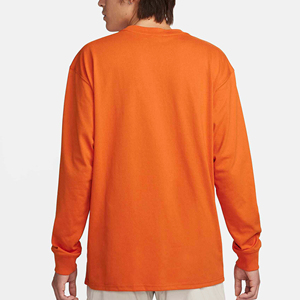 2025 Venta caliente de alta calidad personalizable hombres algodón Regular Fit manga larga cuello redondo Camiseta precio al por mayor de Pakistán - Product Image 2