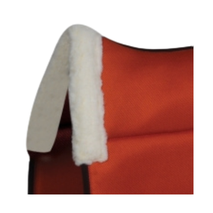 CLOVELIS IMPEX Dernier modèle professionnel de tapis de selle respirant en fourrure pour cheval, idéal pour le dressage western et les compétitions - Personnalisable - Product Image 2