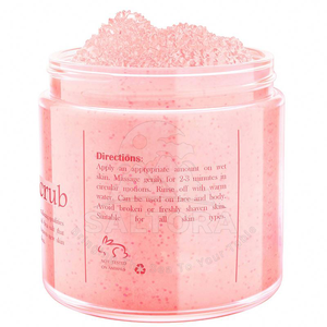 OEM/ODM Marque distributeur Gommage corporel au sel rose de l'Himalaya Gommage exfoliant naturel aux huiles essentielles du Pakistan - Product Image 2