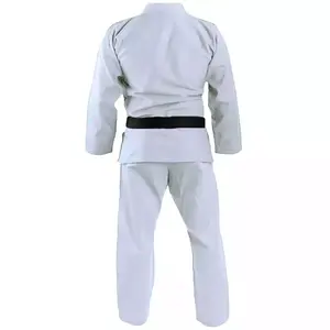 Calidad de exportación BJJ GIS fábrica al por mayor logotipo personalizado costura de color contrastante uniforme jiu jitsu kimonokimono de jiu jitsu conjunto - Product Image 2