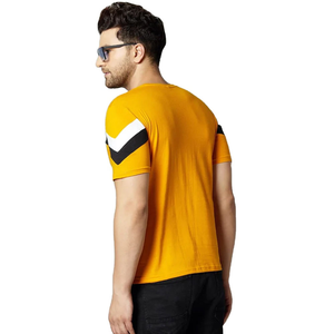 T-shirts en microfibre pour hommes poids lourd de haute qualité 100% coton Vintage imprimé à manches courtes prix usine motif solide - Product Image 4