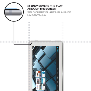 ฟอนิโน โอริน เอชดีฟิล์มกันรอยหน้าจอแท็บเล็ตป้องกันการกระแทกเพื่อการปกป้องที่ดียิ่งขึ้น - Product Image 4