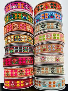 Material de encaje Jacquard tejido de primera calidad para vestidos de boda y Noche Encaje suave y elegante con patrones únicos para la elaboración de zapatos - Product Image 2