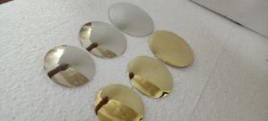 Conchos de latón sostenibles hechos a medida, semilla de vidrio de 8mm de alta calidad, tamaño atractivo de 3 pulgadas, varios colores para la fabricación de joyas - Product Image 5