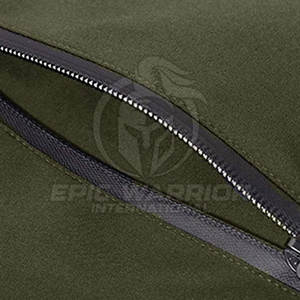 Chaqueta Bomber Impermeable y Transpirable con Logotipo Personalizado para Hombre, Talla Grande, Cuello Alto, Chaqueta Bomber de Invierno - Product Image 4