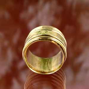 Meilleures ventes en ligne de bijoux fins Bague unique en laiton pur pour dames pour les promesses de fiançailles - Product Image 4