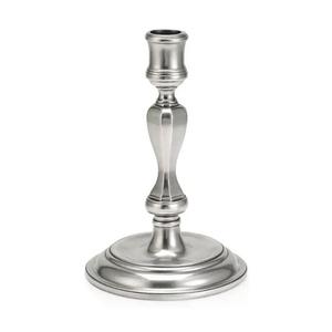 Bougeoirs en argent ornés avec base gravée à trois pattes et tige bulbeuse Bougeoirs classiques pour la décoration intérieure - Product Image 5