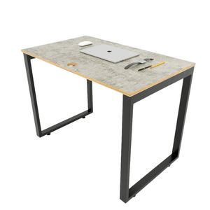 Escritorio Rectangular de Madera Contrachapada de 100x60cm HBRT042, Ajustable y Duradero para Oficina en Casa, Ensamblado - Product Image 1