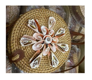 2024 grande capacité multicolore tissé rotin sac à main été sacs à main sacs de plage pour les femmes du Vietnam - Product Image 5