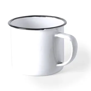 Tazza in Metallo Vintage Wilem, Gadget Personalizzato per Bevande Promozionali - Product Image 5