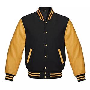 Offres Spéciales Hommes Versity Vestes Haute Qualité Personnalisé Toile Respirant Matelassé Hiver Haute Qualité Letterman Veste - Product Image 5