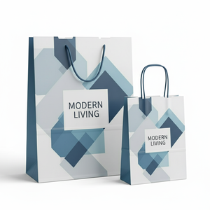 Bolsa de Compras de Papel de Arte de Lujo Personalizada, Ecológica y Reciclable para Empaque de Regalos de Moda y Promoción de Marca - Product Image 2