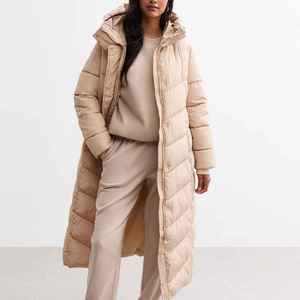 Winter Ready Unisex Coated Camouflage Formal Puffer <b>Long</b> <b>Jacket</b> with <b>Waterproof</b> Windproof Hooded Design - Product Image 6