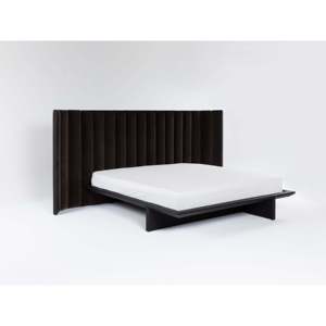 Modern Luxury Backstage King <b>Bed</b> by Queen Size Soft Upholstered Oak Storage Tufted Feature for Contemporary Bedroom Furniture - Product Image 1