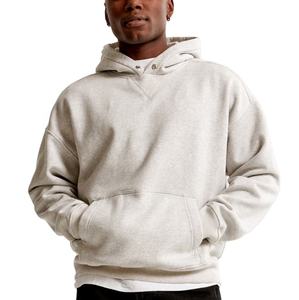 Fashion Design Custom Men's Oversized Pullover Cotton Fleece Hooded Collar <b>Hoodie</b> Long Sleeve Sports Jogger - Product Image 5