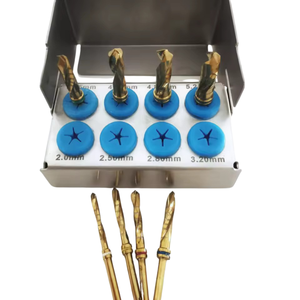 ชุดดอกสว่านไทเทเนียมสีทอง8ชิ้นแบบพรีเมี่ยมสำหรับงาน DIY และงานหัตถกรรม - Product Image 3