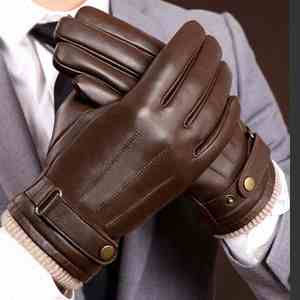 Guantes de piel de oveja genuina para hombre Guantes de moda 2024 asequibles de calidad premium de Pakistán - Product Image 2