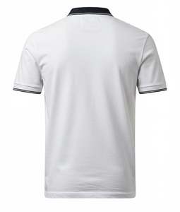 Polos de talla grande para hombre, algodón transpirable, versátil, uso diario, verano, manga corta, diseño clásico con botones - Product Image 3