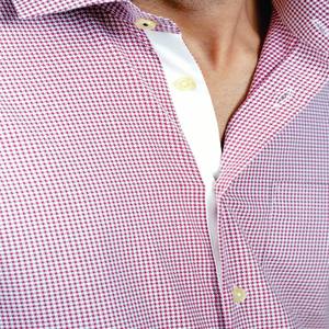 Camisa de vestir de manga larga de servicio OEM de algodón 100% de calidad superior a la moda para hombres camisa de oficina formal para hombres de negocios - Product Image 3