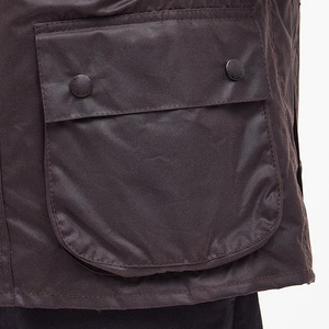 Chaqueta de algodón encerado impermeable de lona hecha a medida para hombre, chaqueta de temporada de invierno, chaqueta de caza de lona encerada para hombre - Product Image 6