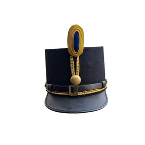 Tocados de época elegantes de principios del siglo XX Austro húngaro Repro Kepis en mezcla de lana Ideal para recreación y coleccionistas - Product Image 4