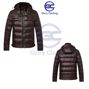 สไตล์ใหม่คุณภาพสูงที่กําหนดเองฤดูหนาวปักเป้าแจ็คเก็ตขายร้อนกันน้ําหนาแจ็คเก็ตปักเป้าอุ่นพร้อม Hooded - Product Image 3