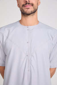 Jubbah cómodo para hombres 2024 última colección Jubba árabe elegante para hombres Thobes Venta caliente thobes Jubbah para hombres - Product Image 5