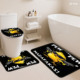 Custom Printed <b>Mat</b> <b>Bathroom</b> Rug <b>Set</b> for <b>Bathroom</b> Non-Slip Shower Curtain Bath <b>Mat</b> - Product Image 3