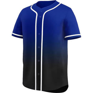 Sports Wear Solid Color Baseball Jersey Quick Dry Baseball Jersey Slim Fit <b>Men</b> Baseball Jersey Baseball Jersey - Product Image 2