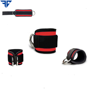 2024 Logo personnalisé sangles de cheville en néoprène Soft Fitness Gym Protection d'exercice pour câble Machine utilisation sportive - Product Image 2