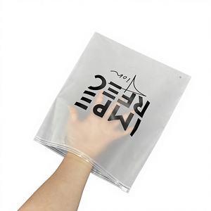 Sacs en polyéthylène de haute qualité avec fermeture éclair et curseur métallique sans nickel pour vêtements de sport - Product Image 1