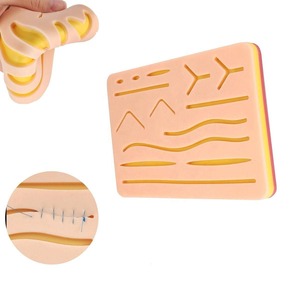Tampon de suture à 3 couches de haute qualité avec plaies de peau humaine Grand matériau en silice Source d'alimentation manuelle Prix bas en gros en stock - Product Image 3