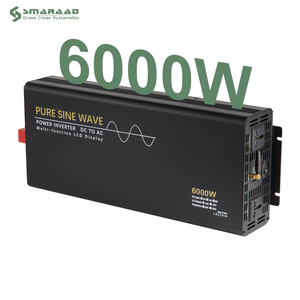 SMARAAD 6000W onduleur monophasé DC à AC <span class=keywords><strong>Circuit</strong></span> 12V à 220V hors réseau 6KW onduleur solaire à onde sinusoïdale Pure - Product Image 1