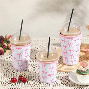 Portavasos Reutilizable de Neopreno para Café, Impresión por Sublimación para Cafeterías, Tiendas de Café y Eventos - Product Image 2
