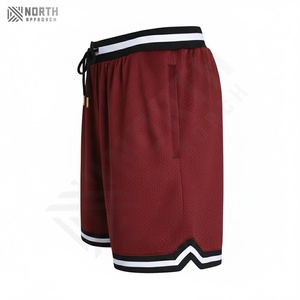 Pantalones Cortos de Verano Unisex de Algodón para Hombre, 100% Algodón, Logotipo Personalizado, Color Sólido, Talla al por Mayor, Pantalones Cortos Deportivos con Estampado para Hombre - Product Image 3