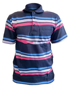 Gym pour hommes pour polo avec col cubain impression personnalisée anti-rides caractéristique été à la mode polyvalent tricoté vêtements de sport - Product Image 5