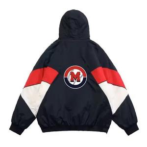 Chaqueta Cortavientos Personalizada al por Mayor, Chaqueta con Capucha, Bloques de Color, Ligera, Deportiva, Ropa de Calle, Personalización de Logotipo - Product Image 3