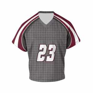 Logotipo totalmente personalizable Lacrosse Jerseys Nuevo diseño Sublimado Reversible Ropa deportiva para jugadores de fútbol - Product Image 5