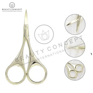 Ciseaux à ongles en acier inoxydable noirs pour droitiers, personnalisables avec logo, pour soins des cuticules, durables, écologiques, vente en gros - Product Image 5