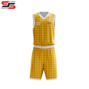 Uniforme de basket-ball de sport de haute qualité avec logo personnalisé d'équipe - Product Image 1