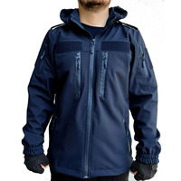 Veste softshell homme vert olive coupe-vent à fermeture éclair, col montant, coupe classique, vêtements de randonnée en plein air