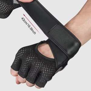 Guantes de gimnasio de cuero de alta calidad unisex, guantes deportivos de entrenamiento personalizados para levantamiento de pesas, alta calidad para - Product Image 6
