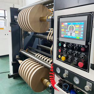 PLC kontrollü otomatik gerilim filmi/hassas kesim ile kağıt dilme makinesi - Product Image 4