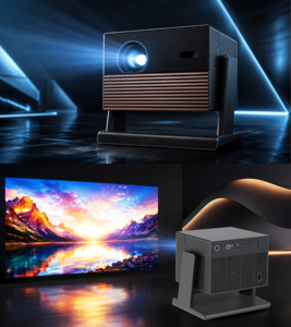 Proyector de Cubo con Gimbal VIVIBRIGHT G3000 Compatible con 4K, Nuevo Lanzamiento 2026, Ofrece una Experiencia Cinematográfica Inmersiva de 200 Pulgadas - Product Image 6