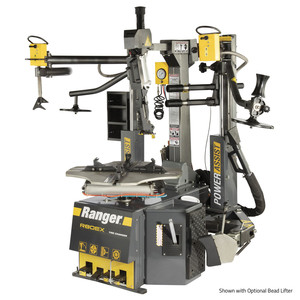 2026 R80EX New Gray <b>Tire</b> <b>Changer</b> with 34\" Clamping Capacity Dual-Tower Assist & Tilt Back for Automotive Repair - Product Image 4
