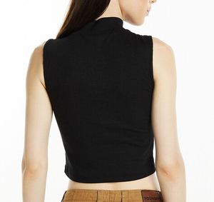 Haut court respirant léger de haute qualité pour femmes/meilleur été 2026 femmes coton fait haut court t-shirts - Product Image 6