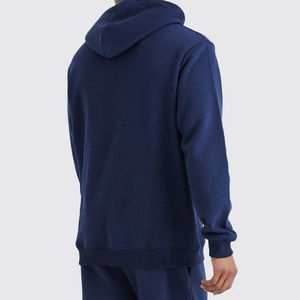 Sudadera con Capucha para Hombre, 100% Algodón, Gruesa, de Primera Calidad, Talla Grande, con Estampado Digital Invernal, Estilo Urbano - Product Image 2