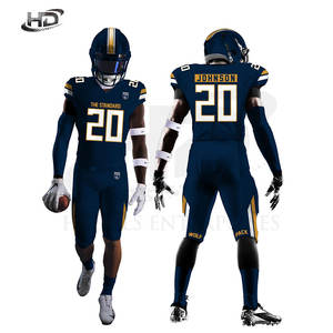 Uniforme de football américain robuste à 12 panneaux Services OEM Uniforme de football américain de dernier style - Product Image 2